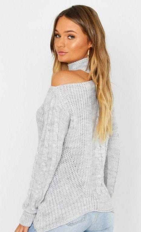 Open Cut Sweater - Etsy
