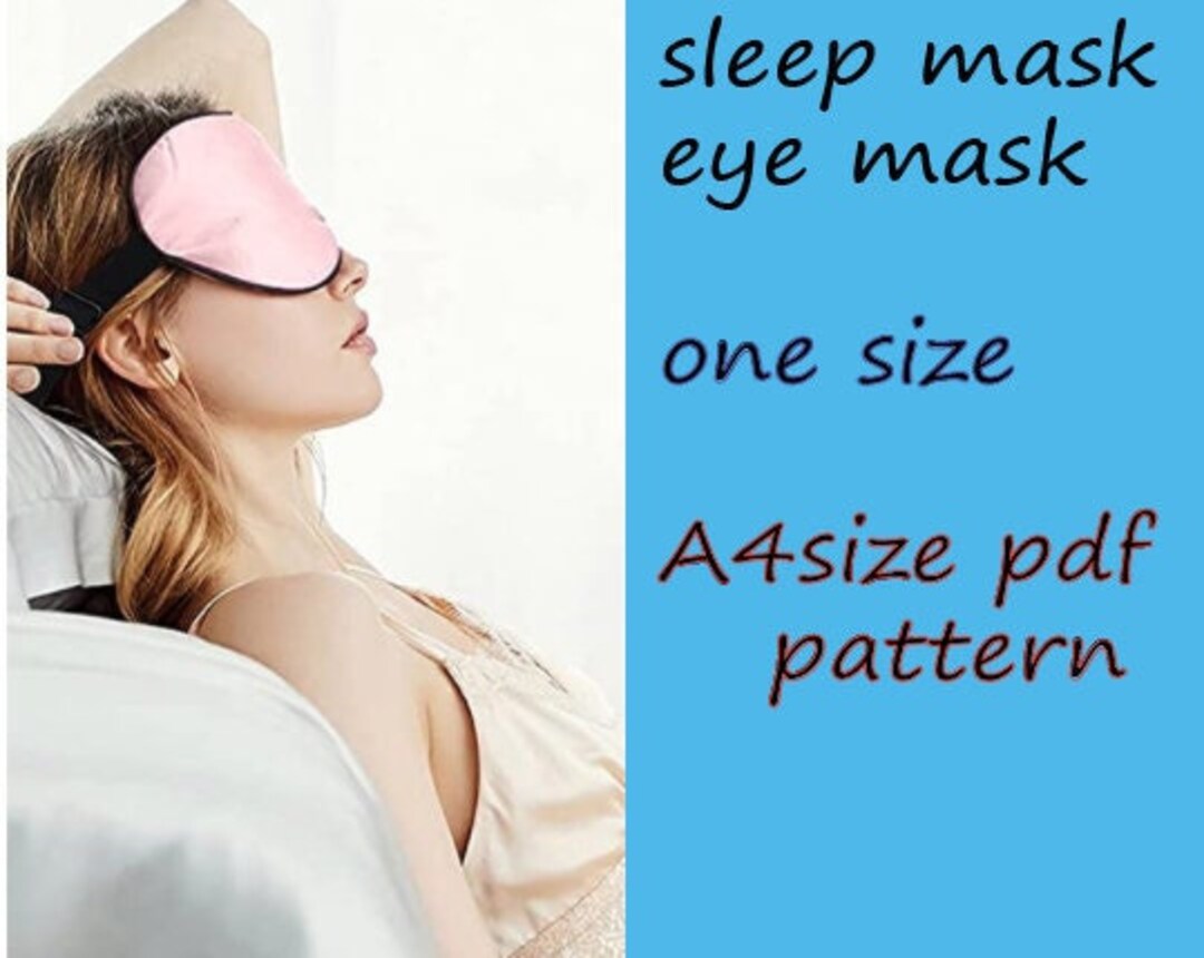 A4 Size Print Out Pdf Sewing Pattern . Sleep Mack Pattern. Eye - Etsy