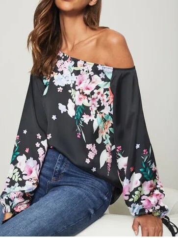 A4 Size Print Out Pdf Sewing Pattern. Slash Neck Top. One | Etsy Canada