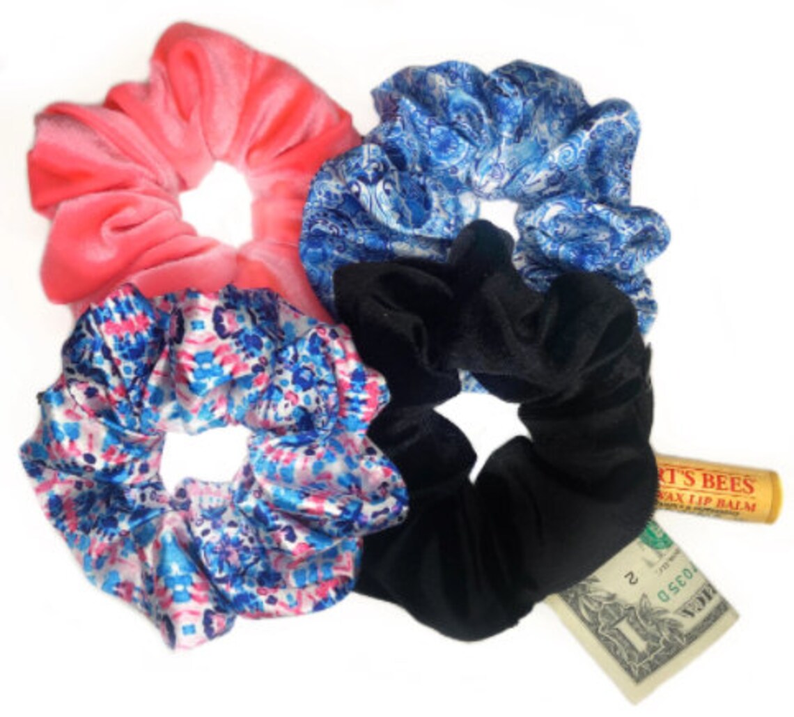 Pdf Zipper Scrunchie pattern . Scrunchies. pocket scrunchies. Etsy