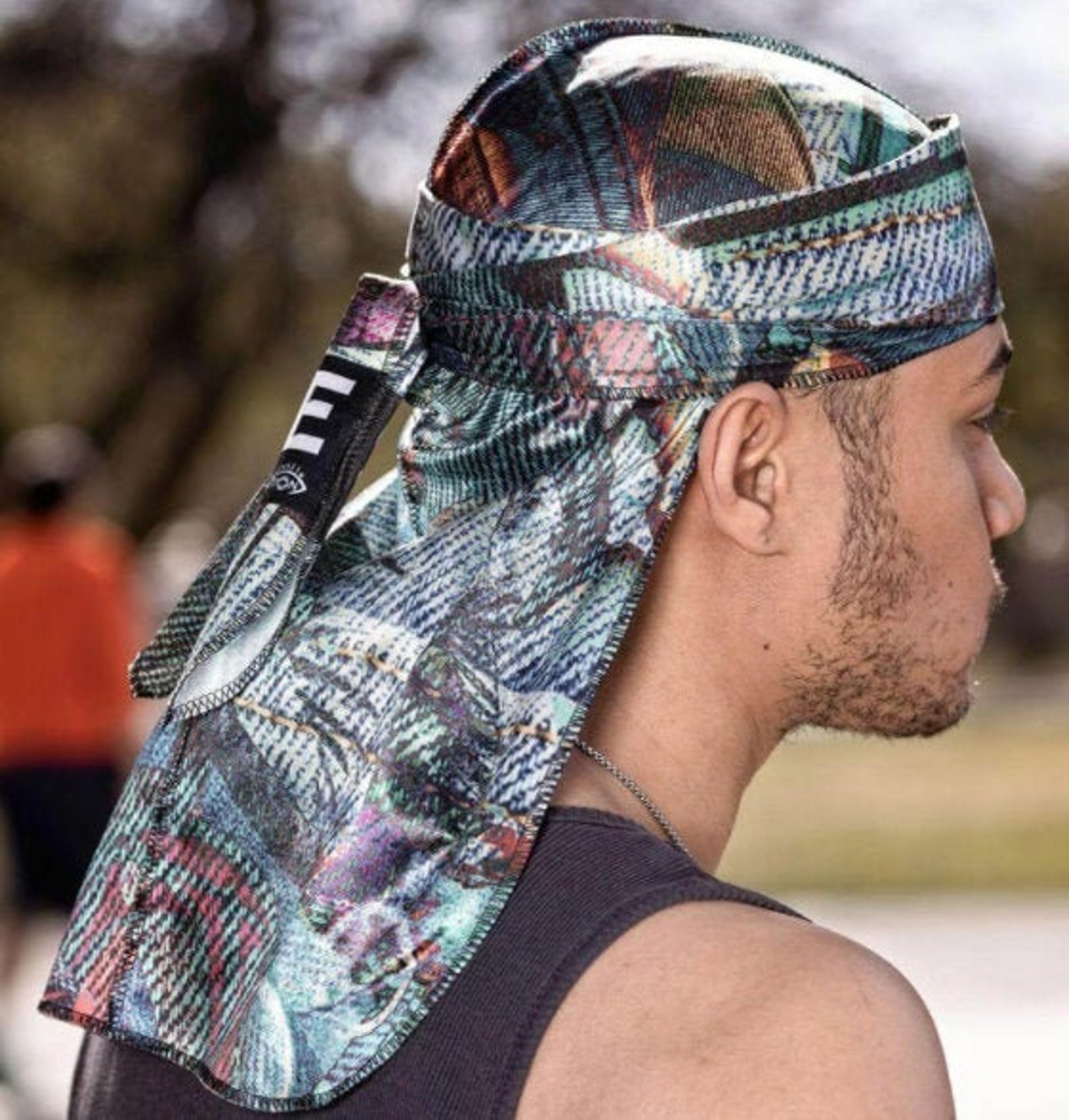 Pdf Pattern .silk Durag Pattern . Biker Hat.durag With Logo. Etsy