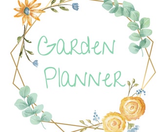 Garden Planner, Backyard Gardening Journal, Seasonal Planting Tracker, Garden Plan, Printable Garden Planner, Garden Diary, Garden Checklist