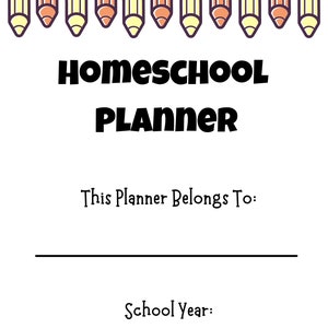 Homeschool Planner, Homeschool Planner Printable, Homeschool Planning,, Homeschool Printable, Printable, Homeschool
