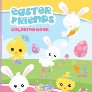 Easter Bunny Coloring Pages, 30 Printable Easter Coloring Pages, Easter Coloring Book, Easter, Coloring Pages, Coloring Book,Easter Activity