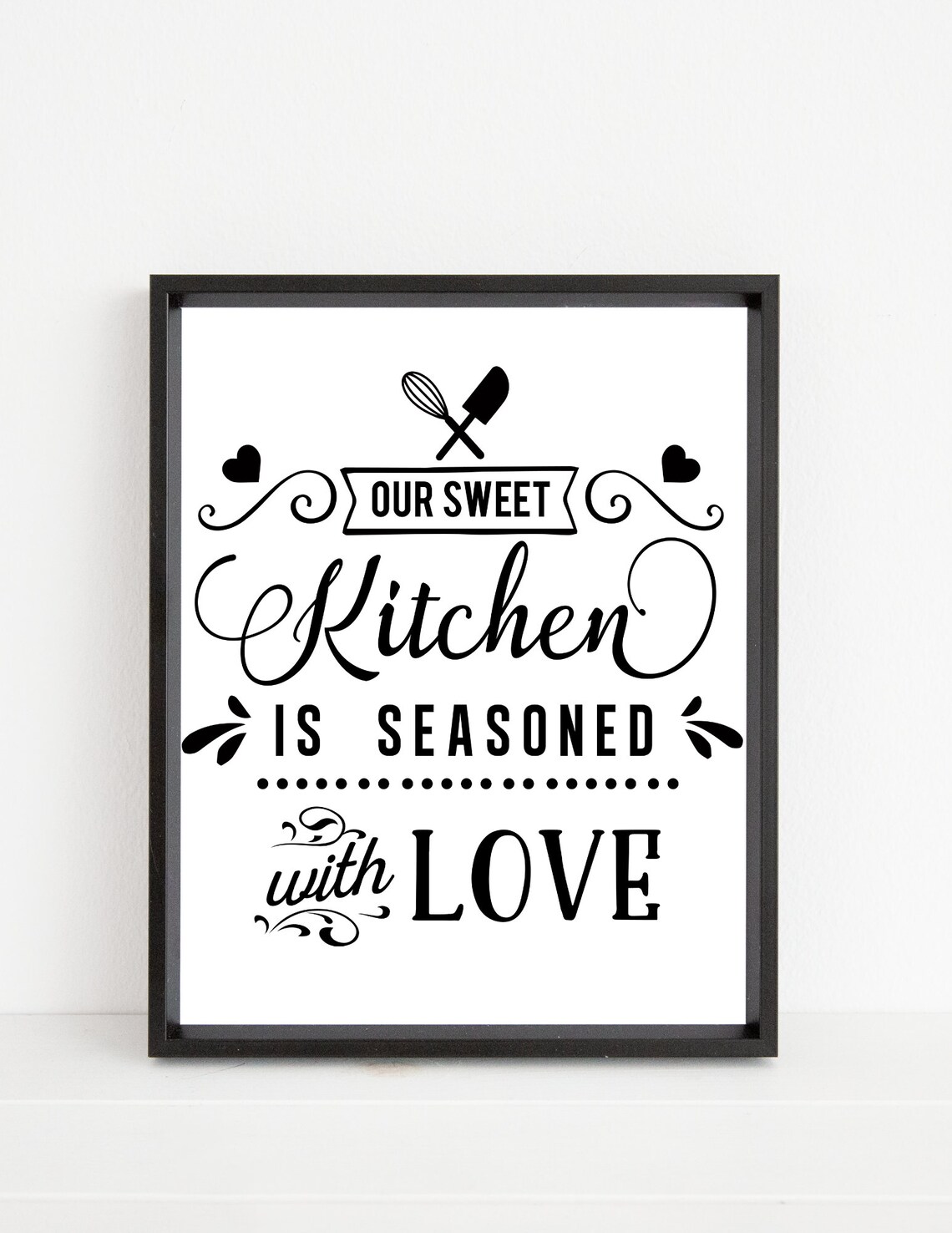 Kitchen Print, Kitchen Sign, Kitchen Printable, Wall Art, Kitchen Sign