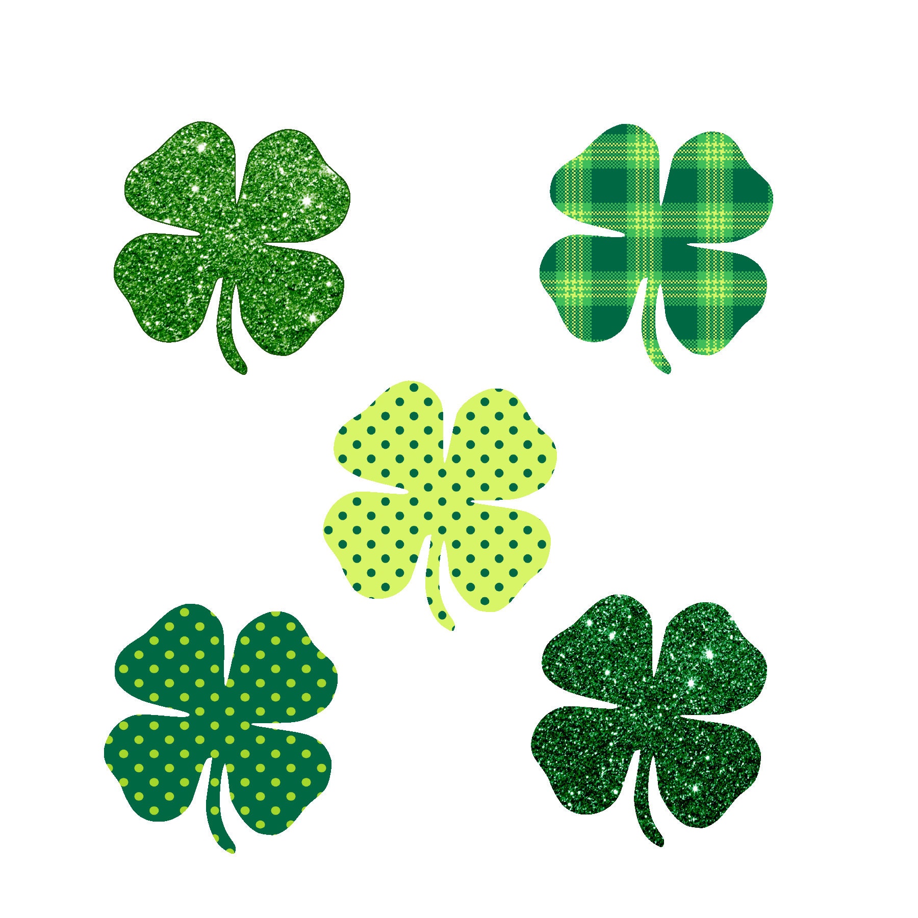 4 leaf clover clipart