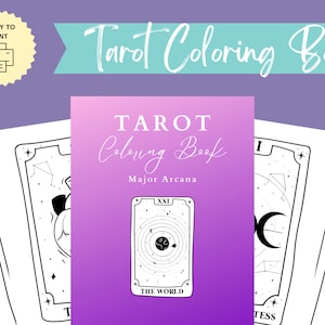 Páginas para colorir de tarô, páginas para colorir de cartas de tarô, página para colorir, página para colorir, páginas para colorir de tarô para impressão, página para colorir de tarô, tarô