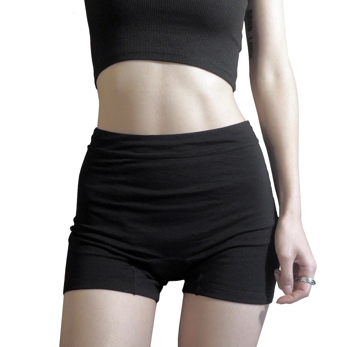 FreeBleeding Period Sleep Shorts for Heavy Flow HiRise Etsy