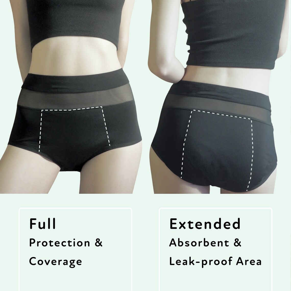 FreeBleeding Overnight Period Underwear for Heavy Flow Etsy