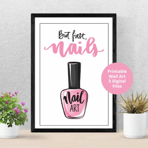 Nail Polish Poster Print by Martina Pavlova (36 x 24) # MPA117147 -  Walmart.com