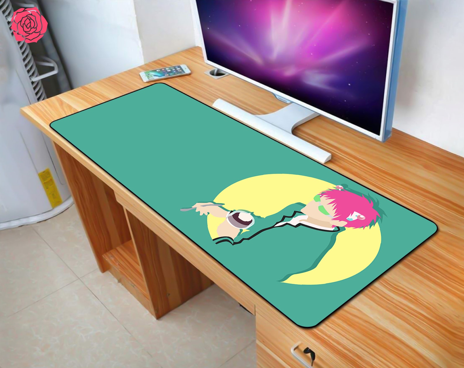 Japanese Manga Mouse Pads x 1464 Gaming Mouse Pad Large Desk Etsy