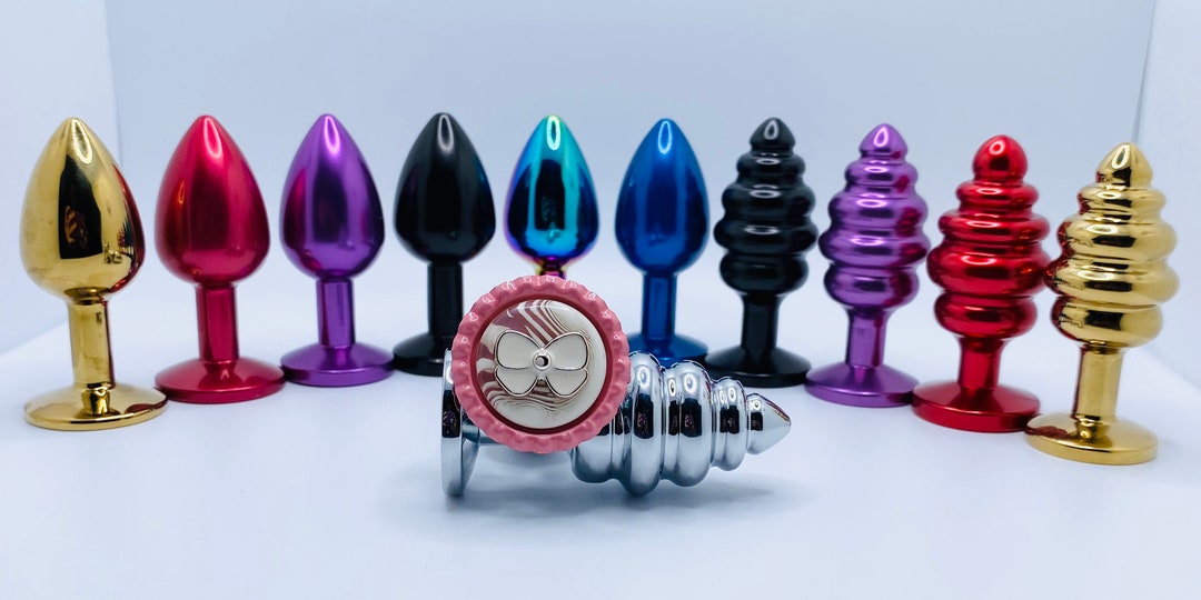 Pretty Little Bow Butt Plug Mature Custom Butt Plug Small or Medium