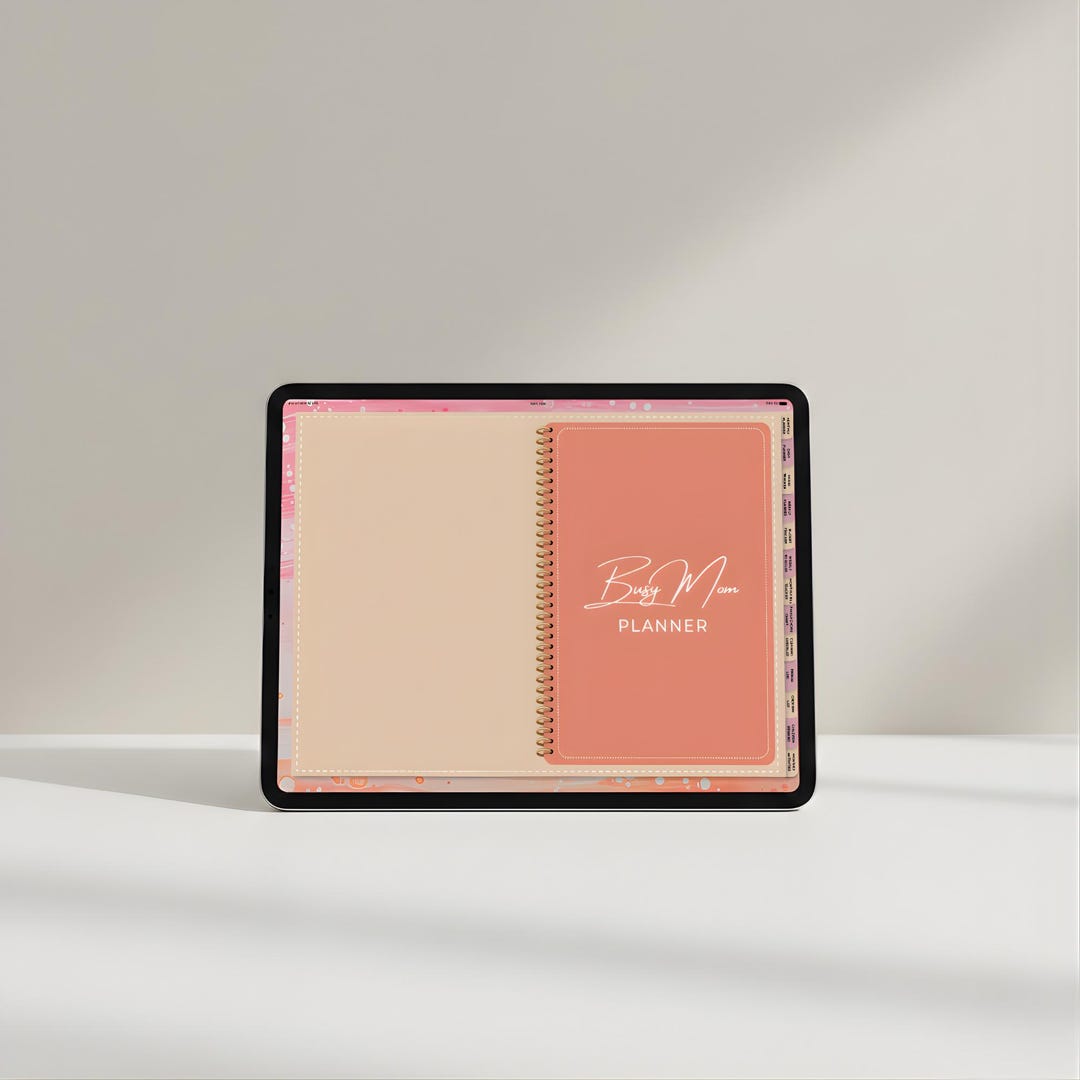 Busy Mom Planner Digital Planner for Goodnotes and iPad - Etsy