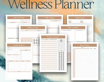 Wellness Planner – Your Daily Reset for Mind, Body & Habits