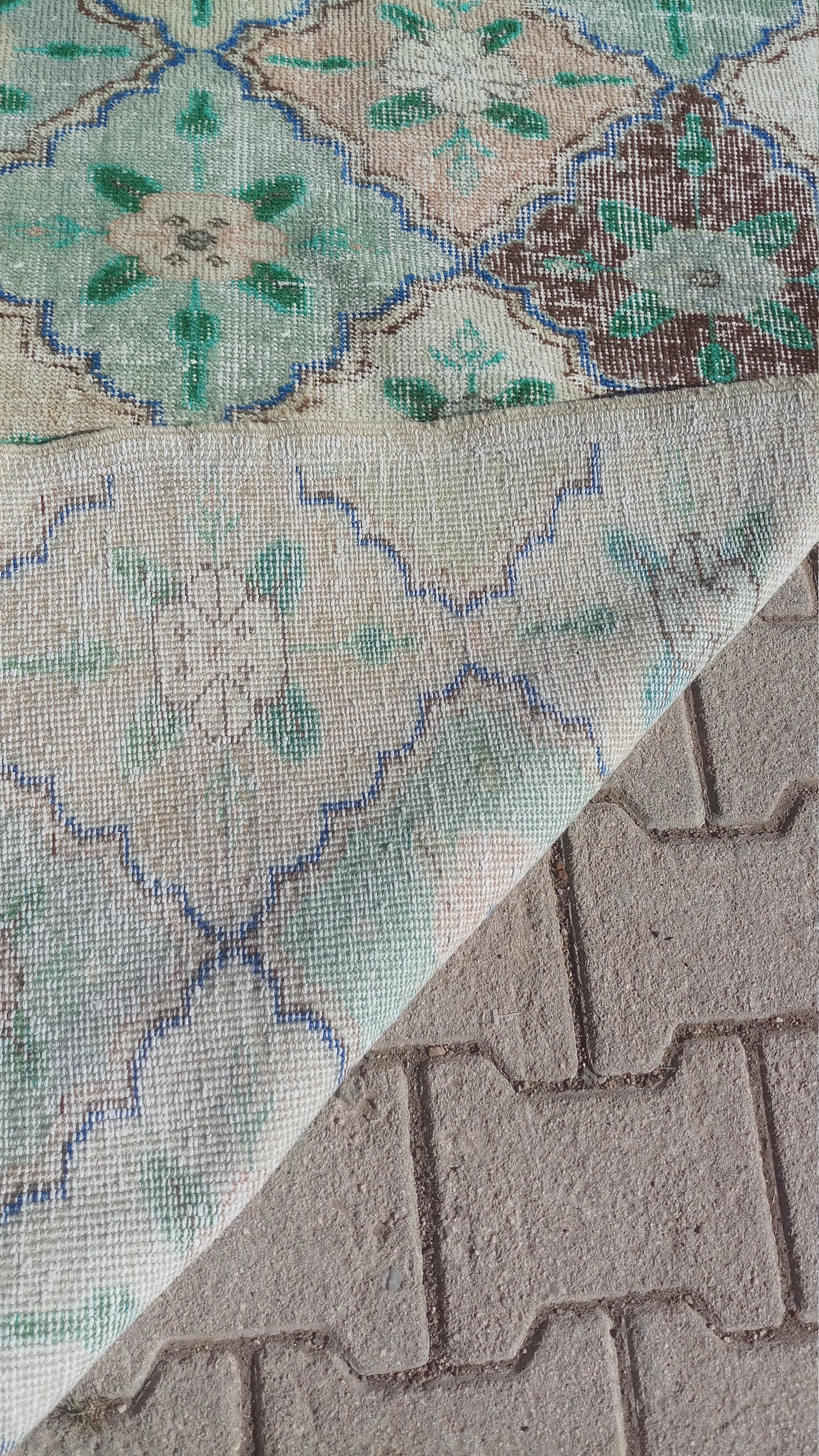 Große Vintage Teppich Saloon Teppich Wohnzimmer Teppich | Etsy