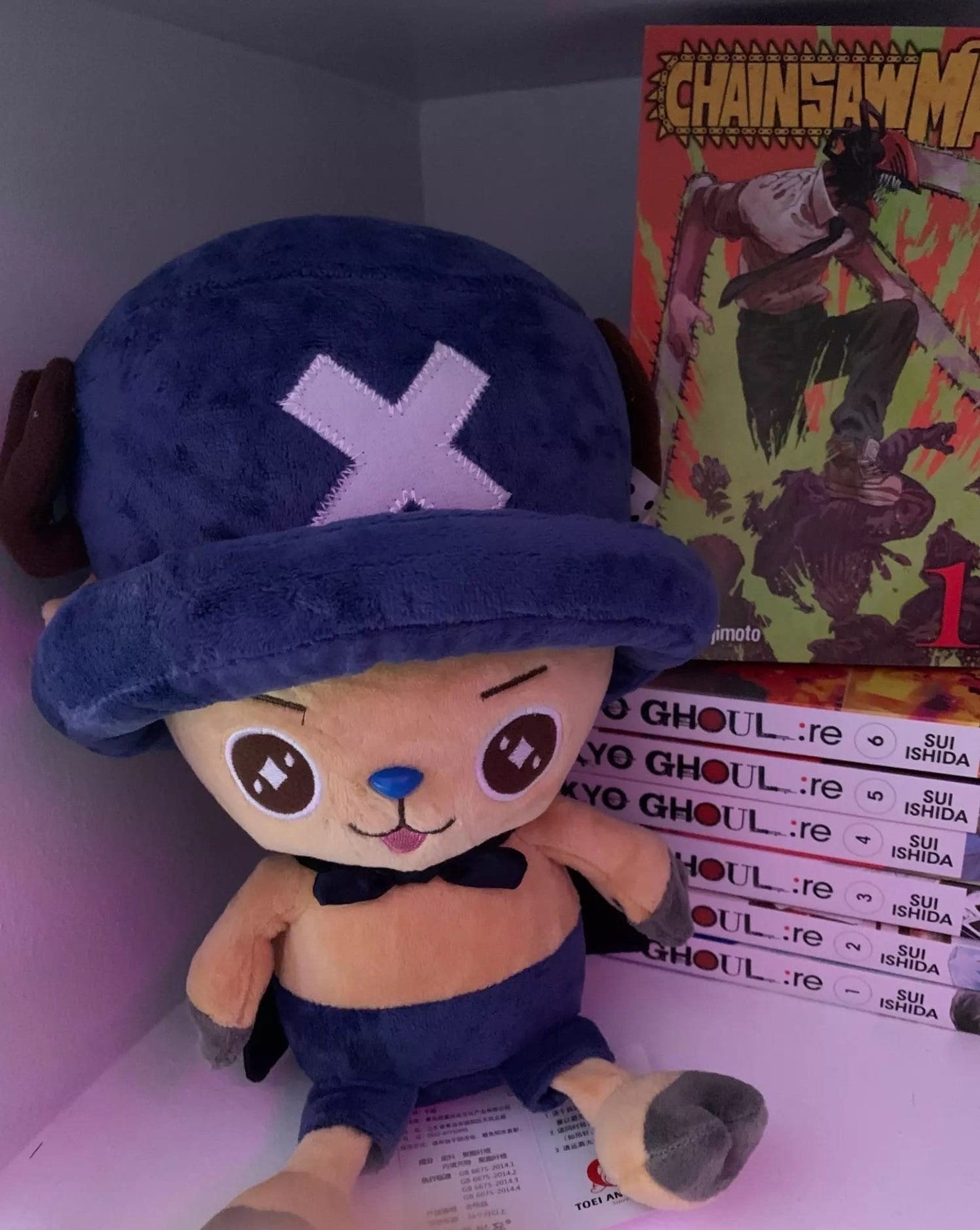 Anime One Piece Chopper Plush Doll Etsy