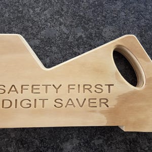 Wooden Push Handle  for Table Saws, Router Tables, Band Saws & Jointers