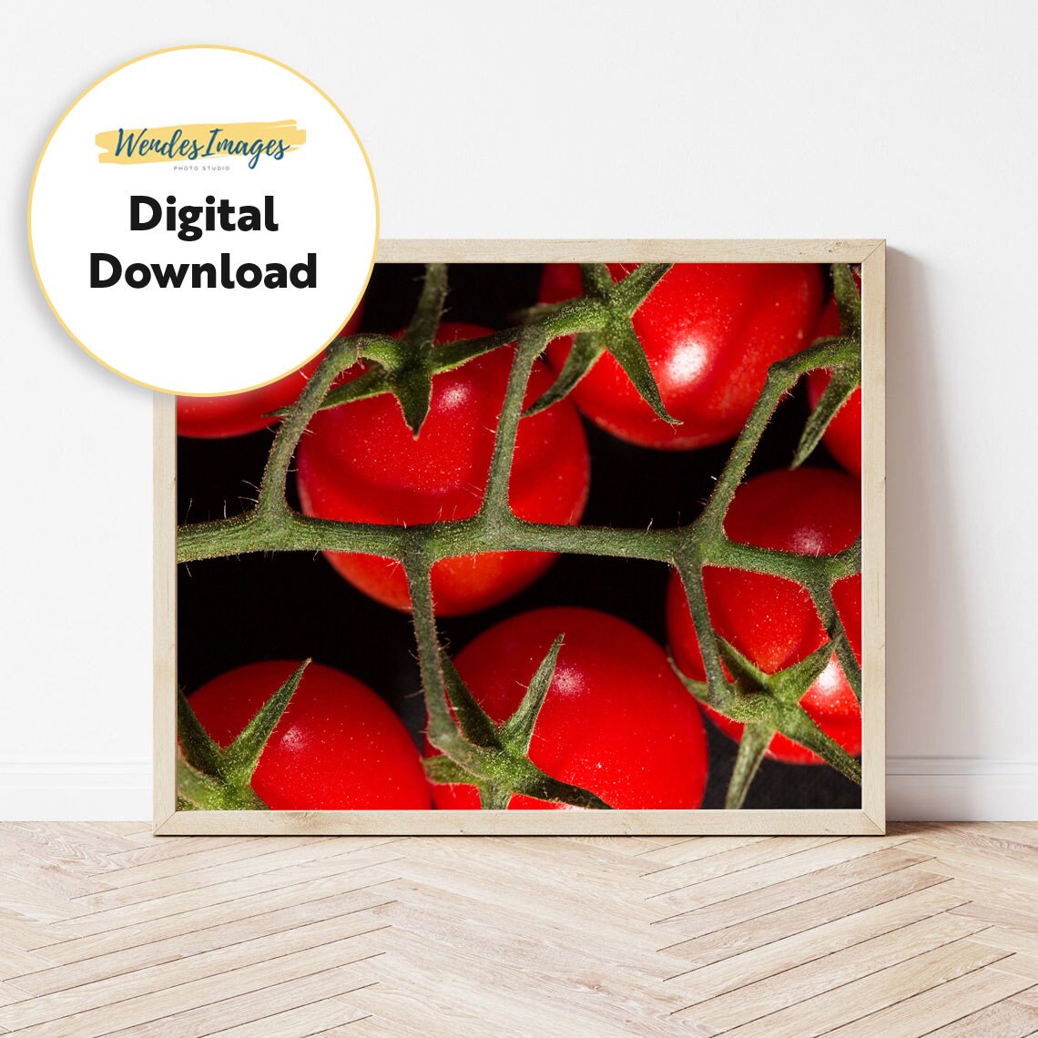Tomatoes Wall Art Photography Red Decor Food Photography Etsy
