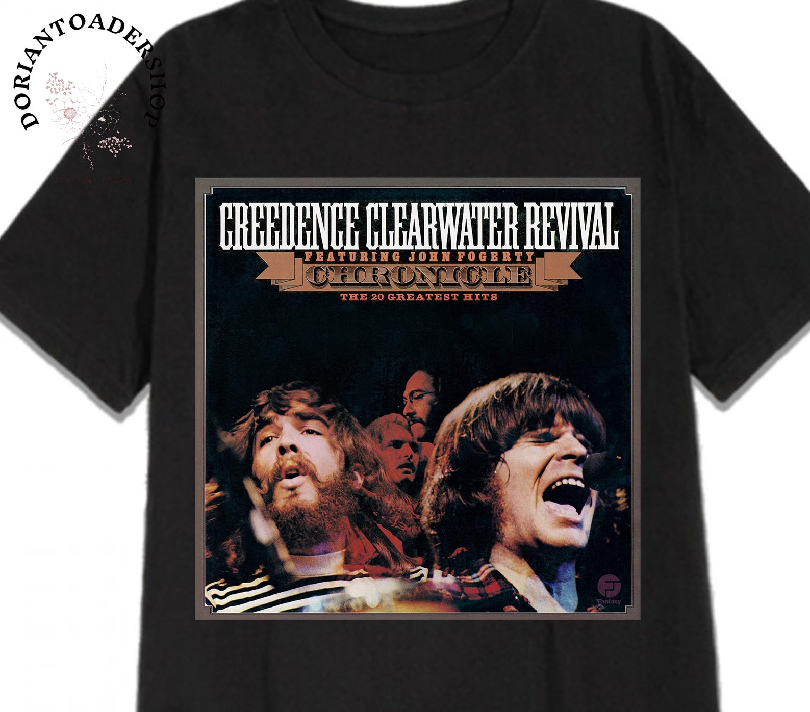 Creedence Clearwater Revival T Shirt Graphic Creedence | Etsy