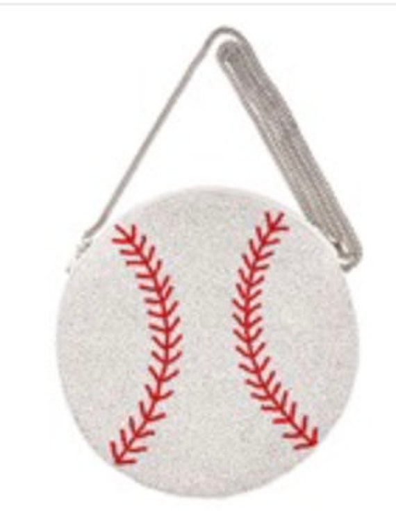 Baseball crossbody purse sale