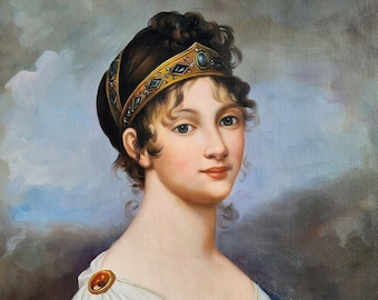 ヨーゼフ・マリア・グラッシ、プロイセン王妃ルイーゼ 50 x 70 cm