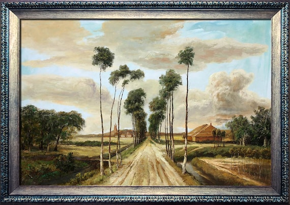 メインデルト・ホッベマ – ミッデルハルニスの大通り 60 x 90 cm