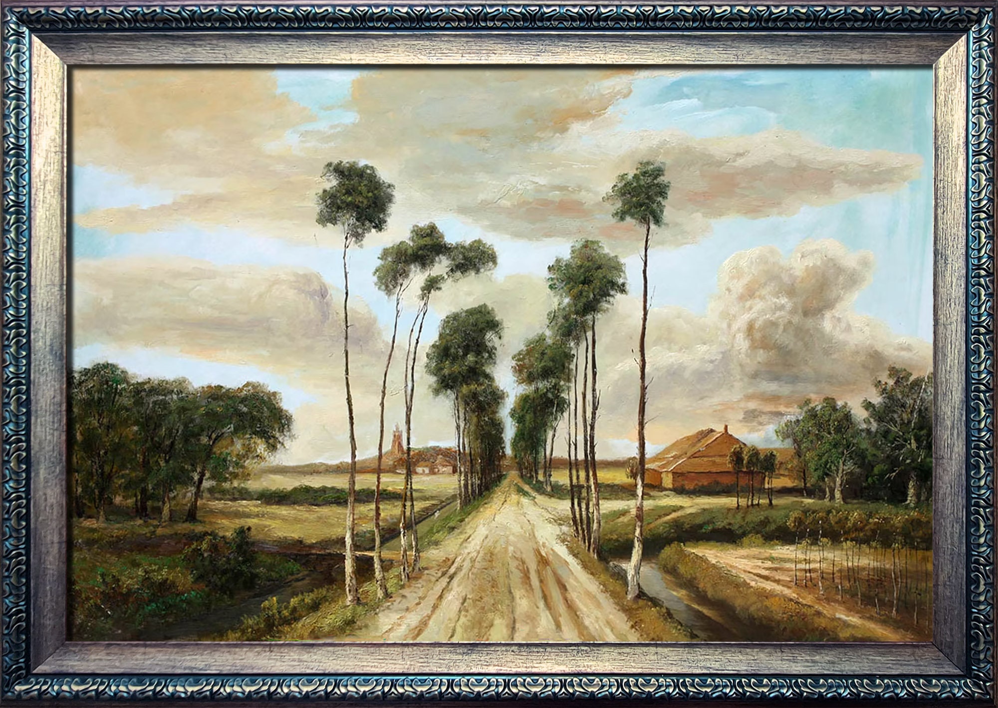 メインデルト・ホッベマ – ミッデルハルニスの大通り 60 x 90 cm メインデルト・ホッベマ – ミッデルハルニスの大通り 60 x 90 cm