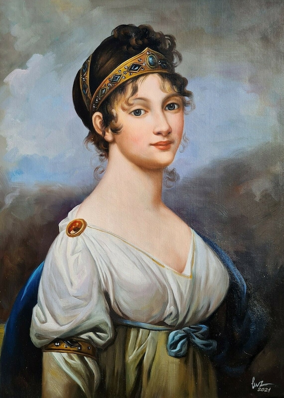 ヨーゼフ・マリア・グラッシ、プロイセン王妃ルイーゼ 50 x 70 cm