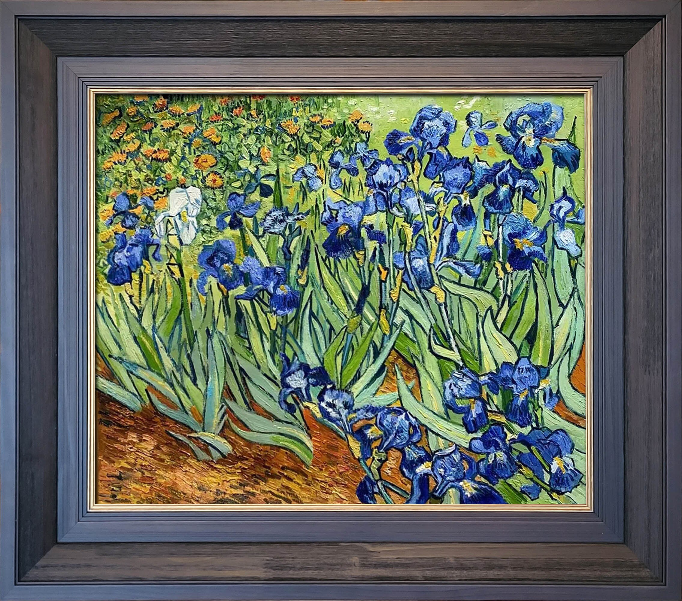 フィンセント・ファン・ゴッホ - アイリス 50 x 60 cm 油絵複製手描き