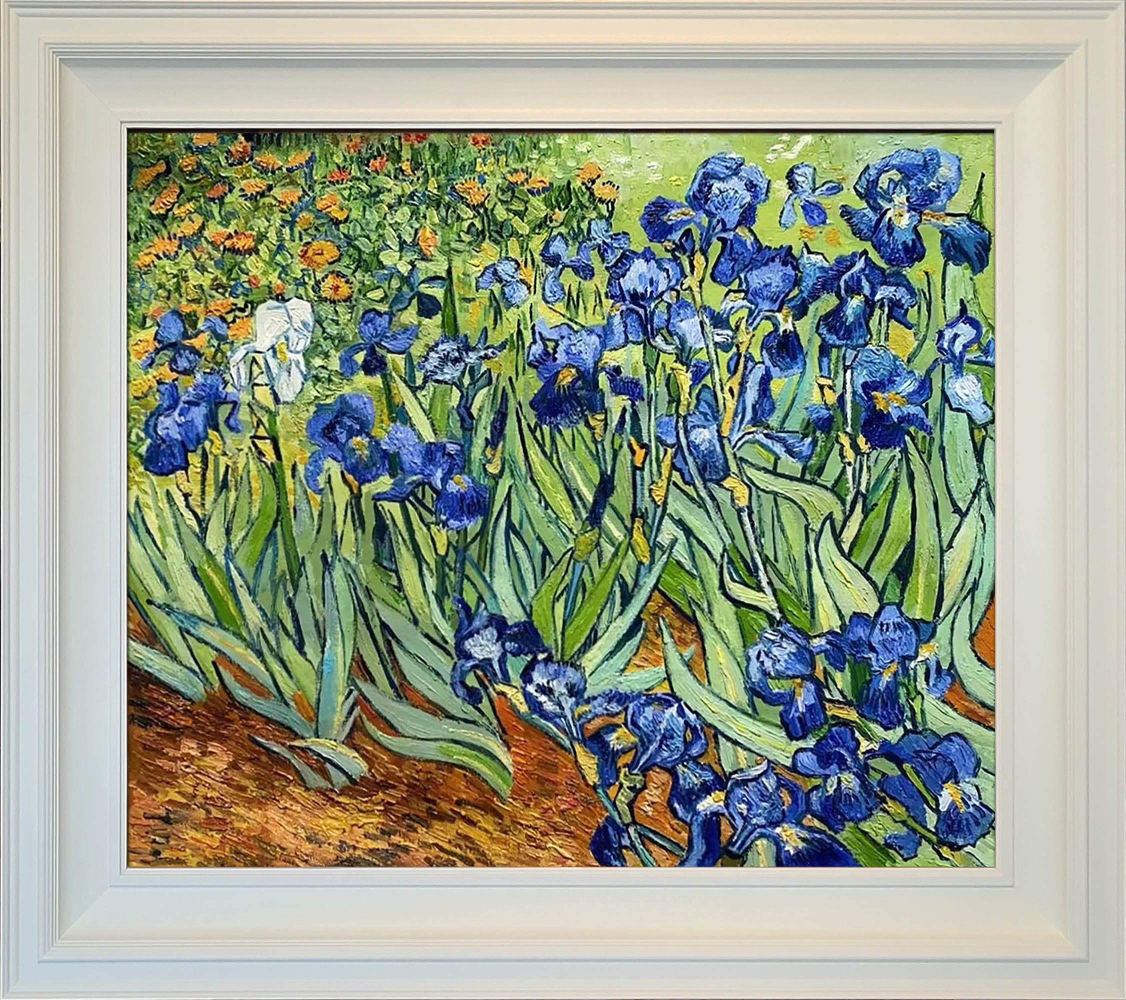 フィンセント・ファン・ゴッホ - アイリス 50 x 60 cm 油絵複製画