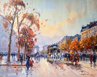 額入り特大106.0cm油彩絵 パリ凱旋門の風景 1133 楽天市場】パリの絵 絵画 油絵 アートパネル開業祝い 開院祝い