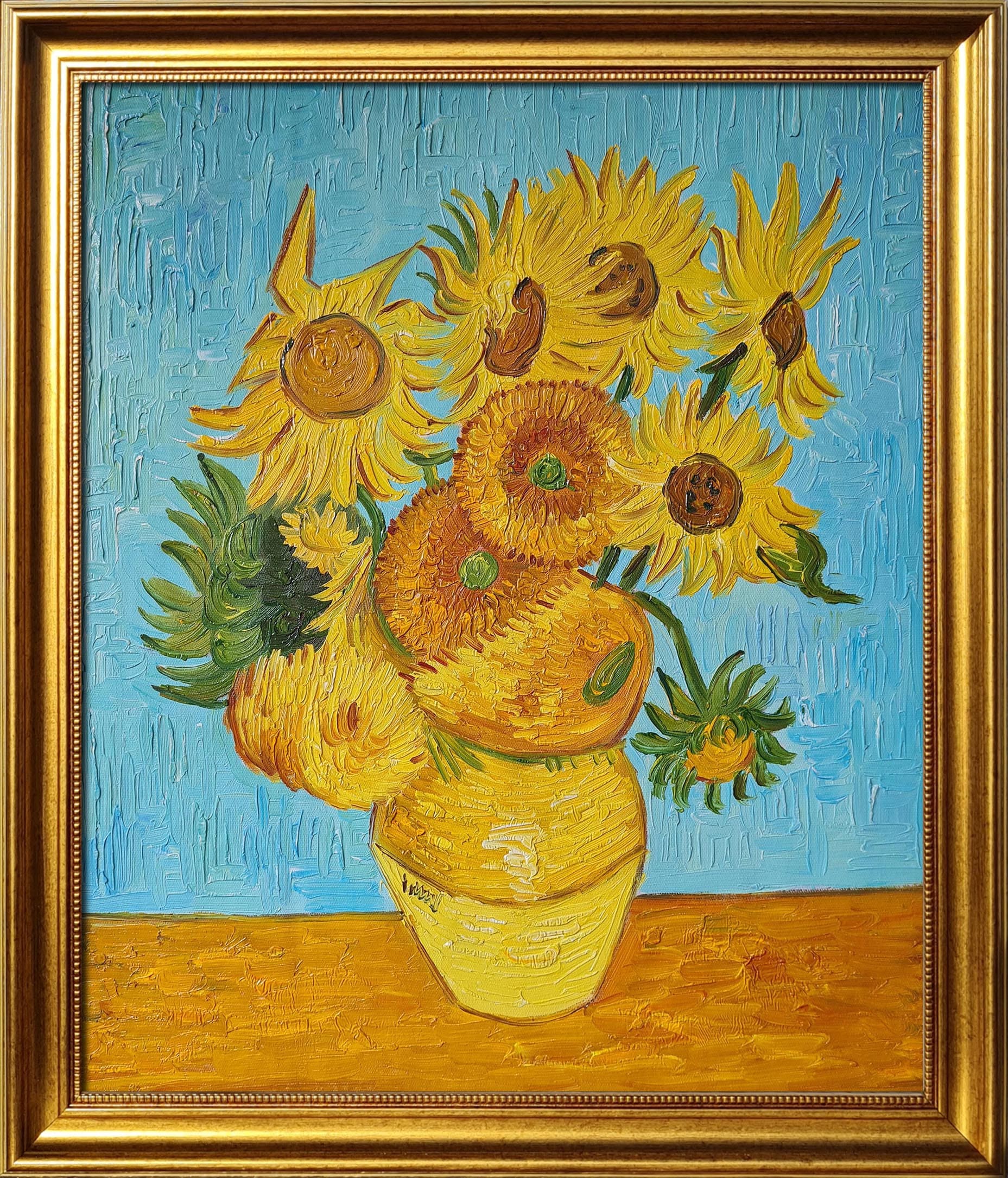 フィンセント・ファン・ゴッホ - ひまわり アムステルダム版 50 x 60