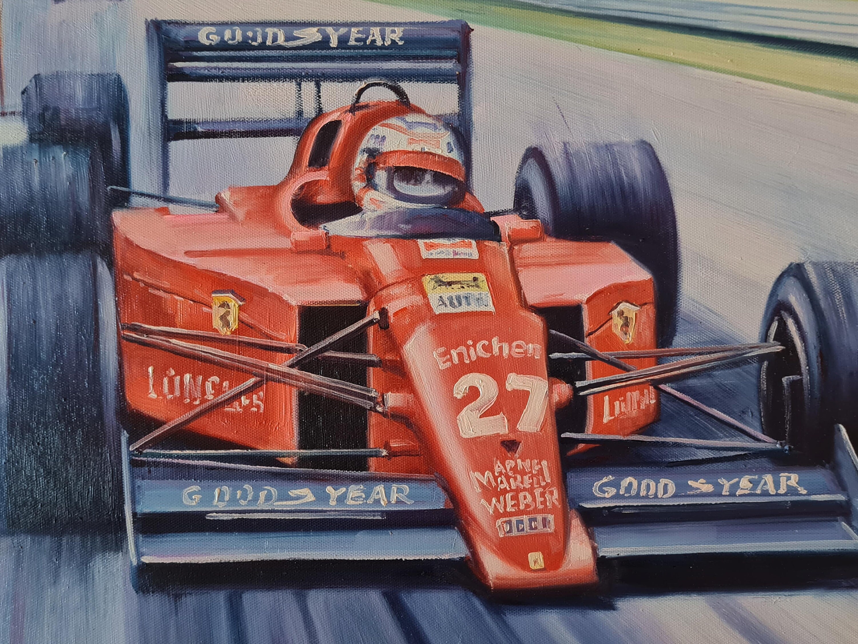 Formula 1, Ferrari Marlboro Racing Car Competition 60 X 90 Cm
