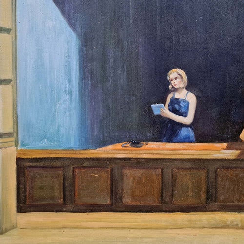 Edward Hopper - New York Office 24X32