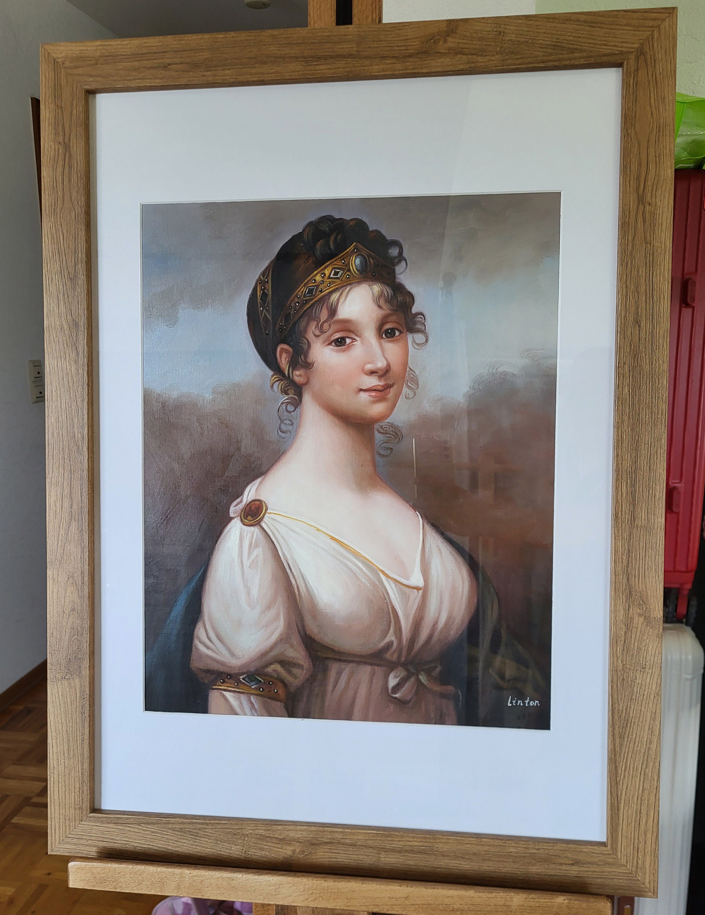 ヨーゼフ・マリア・グラッシ、プロイセン王妃ルイーゼ 50 x 70 cm