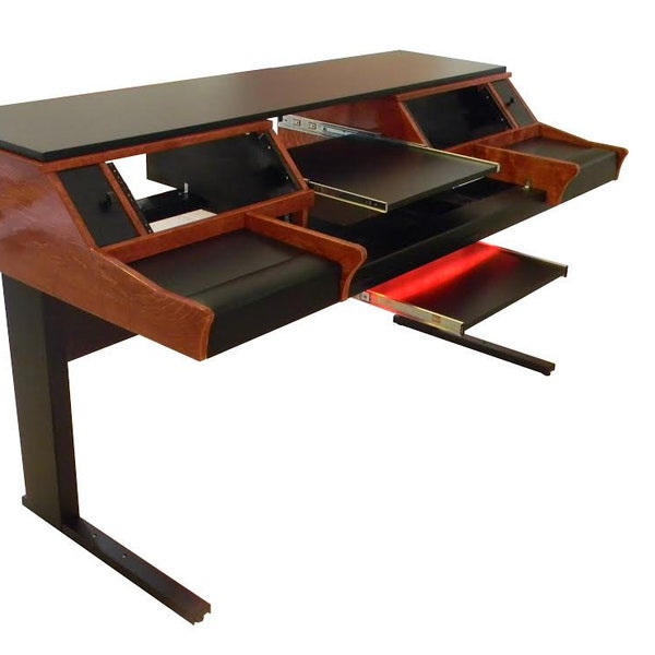 Custom Recording studio workstation desk