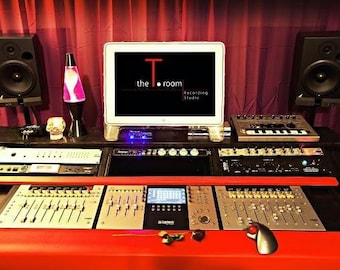 Custom Recording studio workstation desk