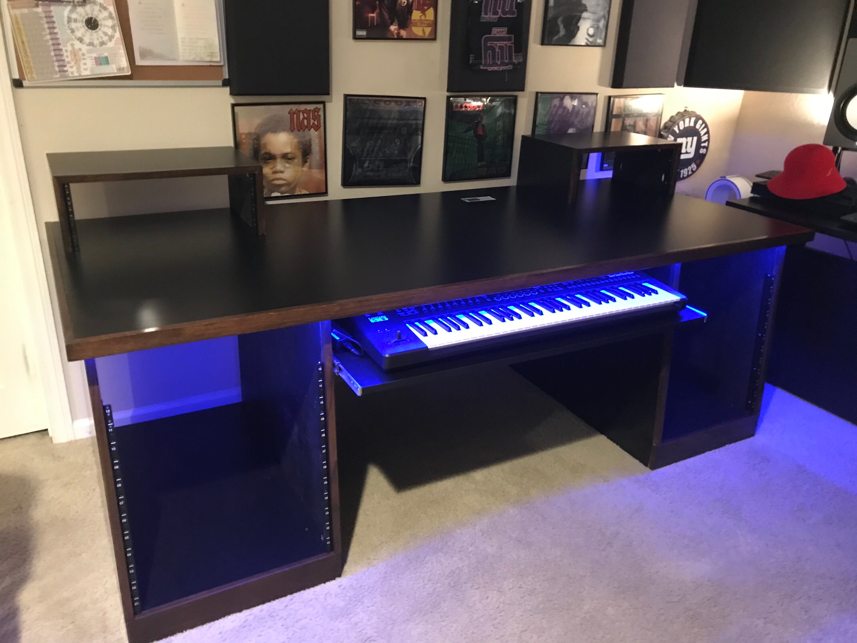 Custom Recording Studio Workstation/desk Etsy
