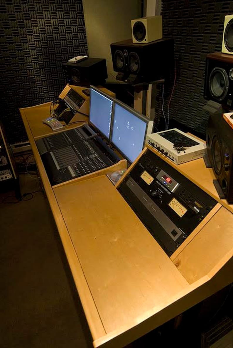 Custom Recording Studio Workstation Desk Etsy