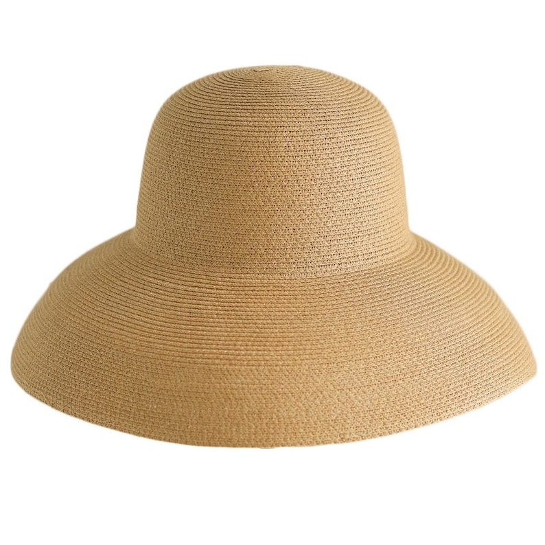 Vintage Style Hepburn Style Wide Brim Beach Hat Sun Hat - Etsy