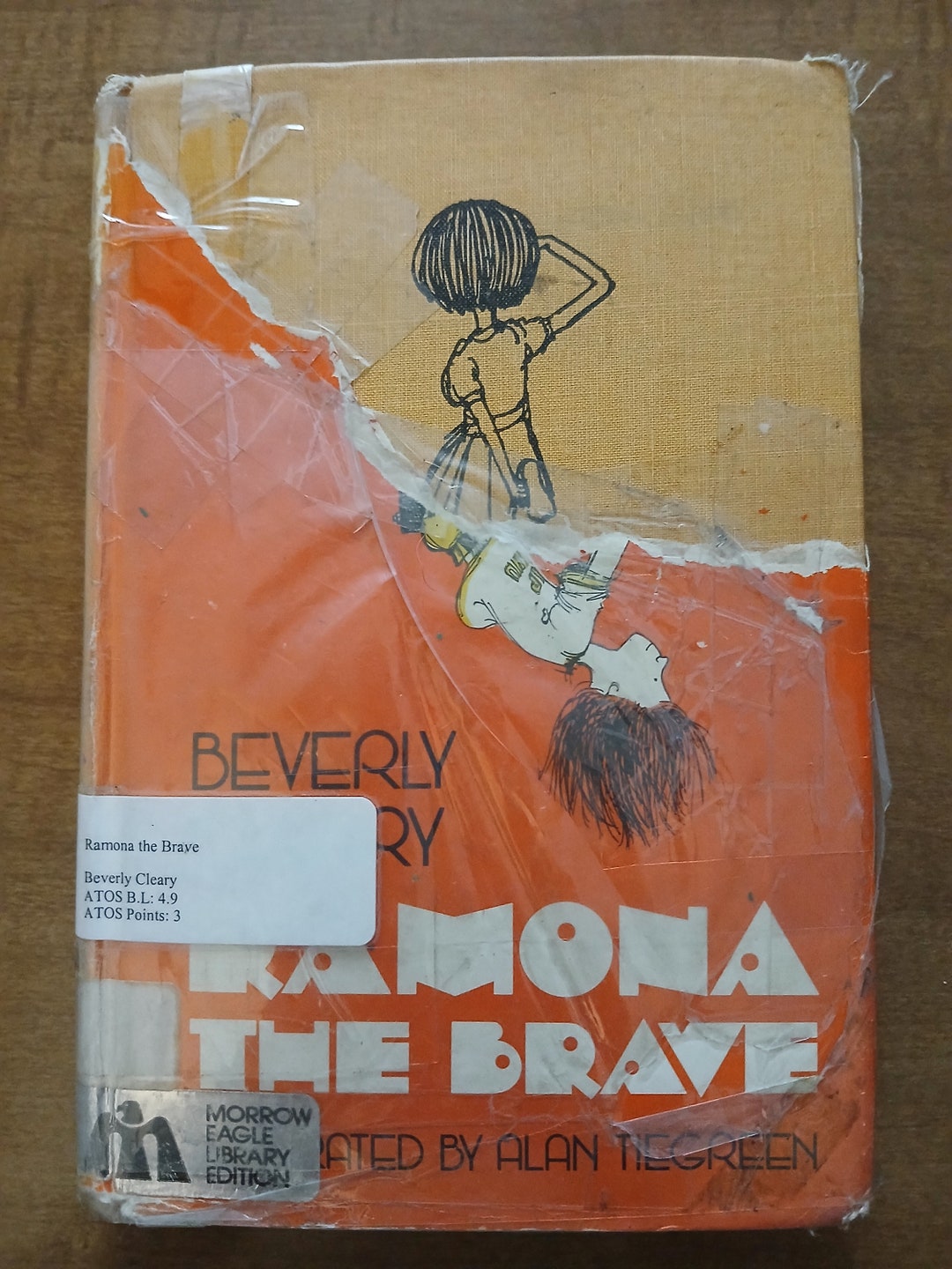 Ramona the Brave by Beverly Cleary HC Vintage Children's Book 1975 - Etsy