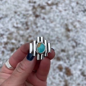 Navajo Turquoise Ring sz.6 3/4
