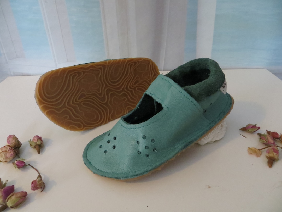 Summer Barefoot Shoes Organic Leather (ecopell) Size 17-45 Color