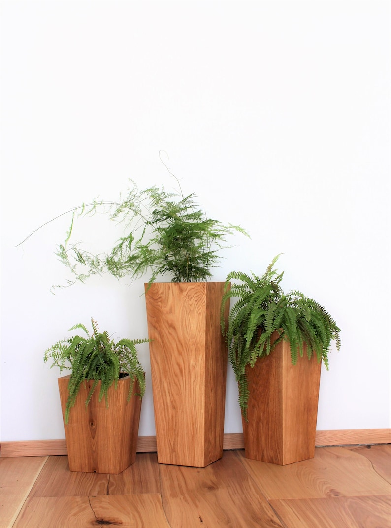 Large Wooden Planter