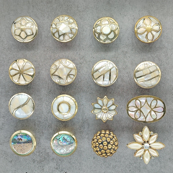 Furniture knobs knobs gold brass