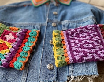 Vintage 80's Joujou America's Favorite Rainbow Cropped