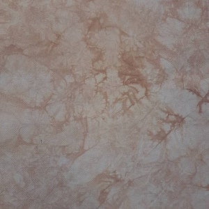 Hand Dyed Cross Stitch Fabric Tan