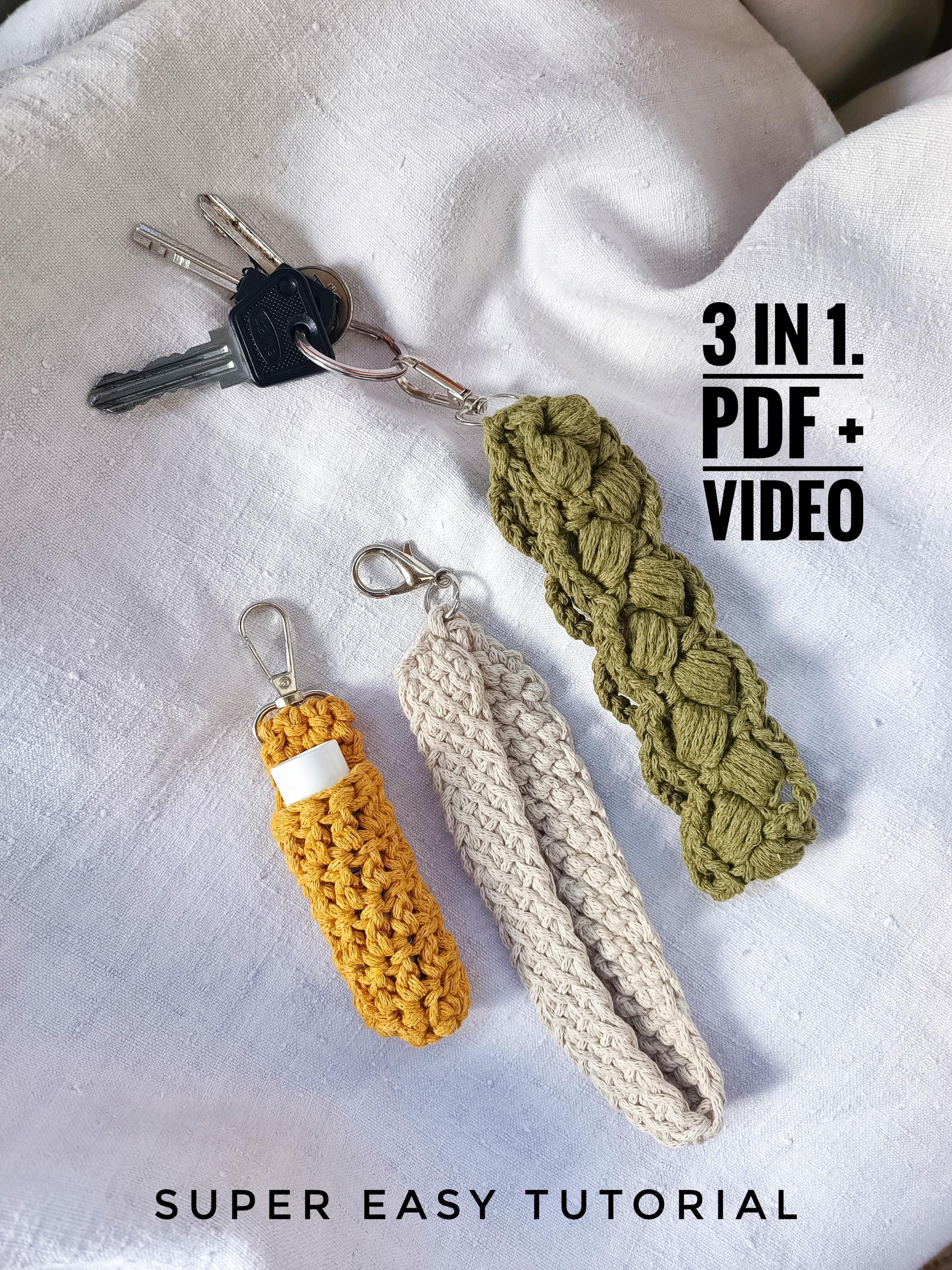 Crochet pattern Chapstick Holder