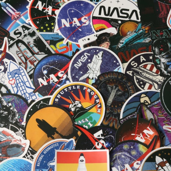 100pcs Astronaut Space Stickers Decorative Stationery Home School Stuff Laptop Desk Table Kid Helmet World Sticker