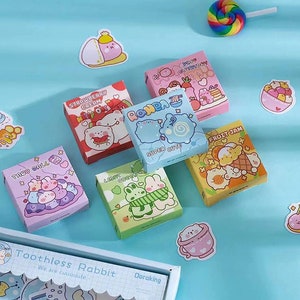 150pcs Kawaii Cute Diary Stickers Pack Decorative Laptop Decals Art Home Room Decor Gift Themed Stationery Notebook Stickers